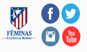 Redes sociales del Atlético de Madrid Féminas