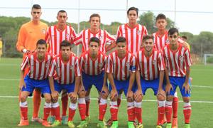 Once del Atlético de Madrid Juvenil Liga Nacional de la temporada 14-15