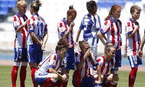 Temp. 2014-2015. Atlético de Madrid Féminas-Fundación Cajasol copa