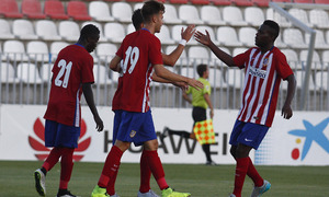 El Atlético B ganó su primer partido de Liga contra el Puerta Bonita