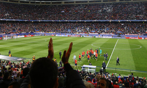 Temp. 2015-2016 | Atlético de Madrid - FC Barcelona | Afición