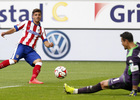 Pretemporada 2014-15. Wolfsburgo - Atlético de Madrid. El canterano Héctor, uno de los goleadores de la tarde.