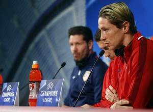 Rueda de prensa en el Allianz Arena: Fernando Torres