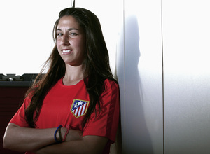 Estefi, capitana del Atlético de Madrid Féminas B
