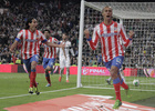 Temporada 12/13. Final Copa del Rey 2012-13. Real Madrid - Atlético de Madrid. Joao Miranda corre a celebrar su gol