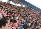 TEMPORADA 2013/2014. Atlético de Madrid-Villarreal. La grada repleta de la afición rojiblanca